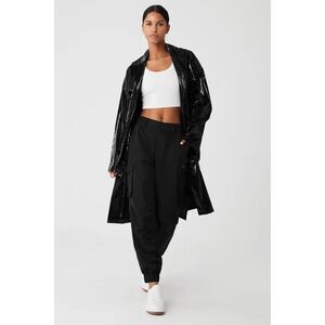 EUC Size Sm Alo Yoga Metallic Break Line Trench